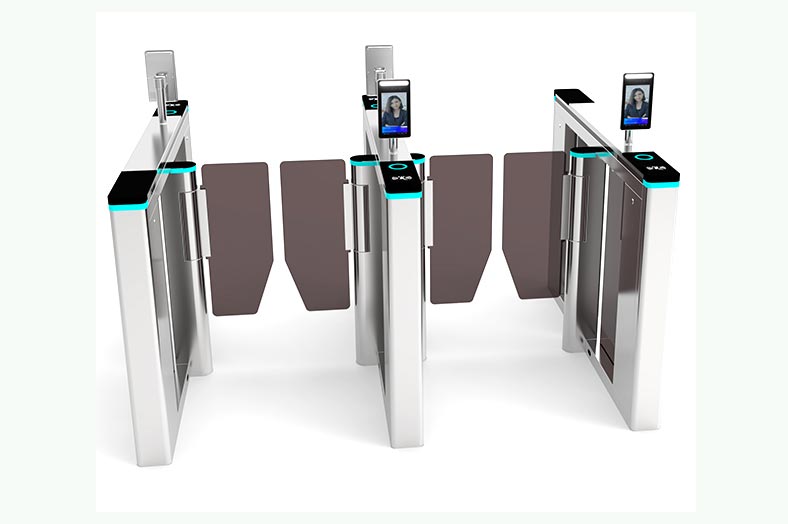 人臉識(shí)別測溫?cái)[閘